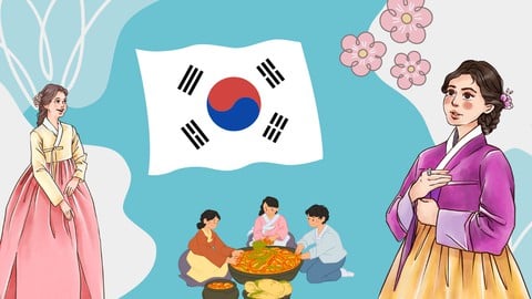 Okładka kursu Język koreański od podstaw 4
