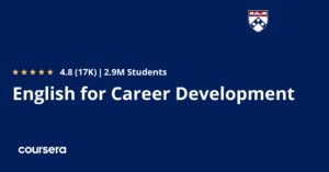 Okładka kursu English for Career Development