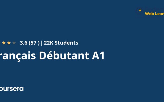 Okładka kursu Français Débutant A1