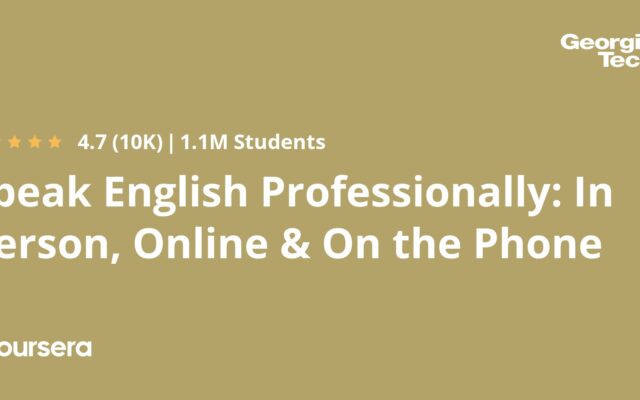 Okładka kursu Speak English Professionally: In Person, Online & On the Phone