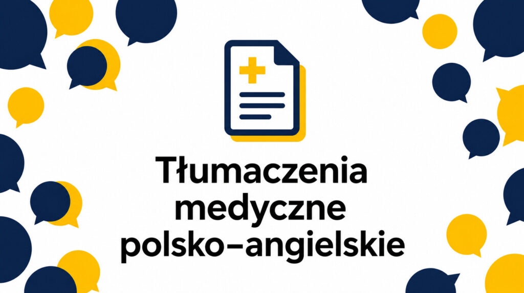 Tłumaczenia medyczne polsko–angielskie: wymagania, proces i odpowiedzialność