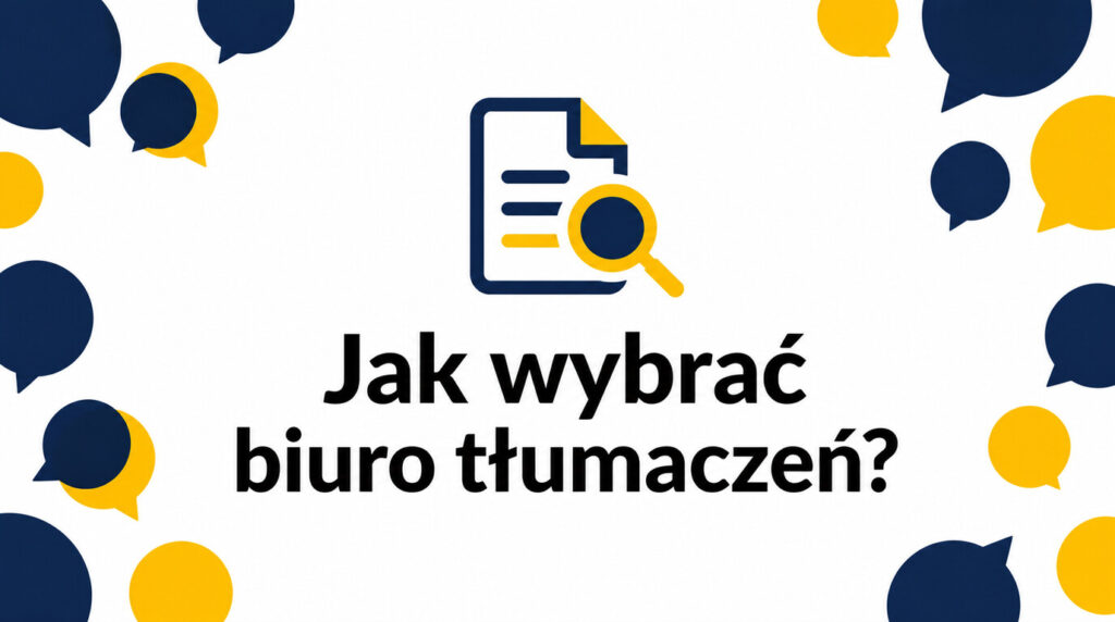 Jak wybrać dobre biuro tłumaczeń angielsko‑polskich? Przewodnik krok po kroku