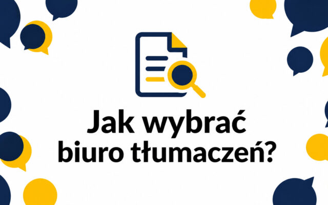 Jak wybrać dobre biuro tłumaczeń angielsko‑polskich? Przewodnik krok po kroku