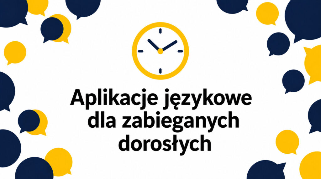 Aplikacje językowe dla dorosłych – jak wybrać narzędzie przy małej ilości czasu?